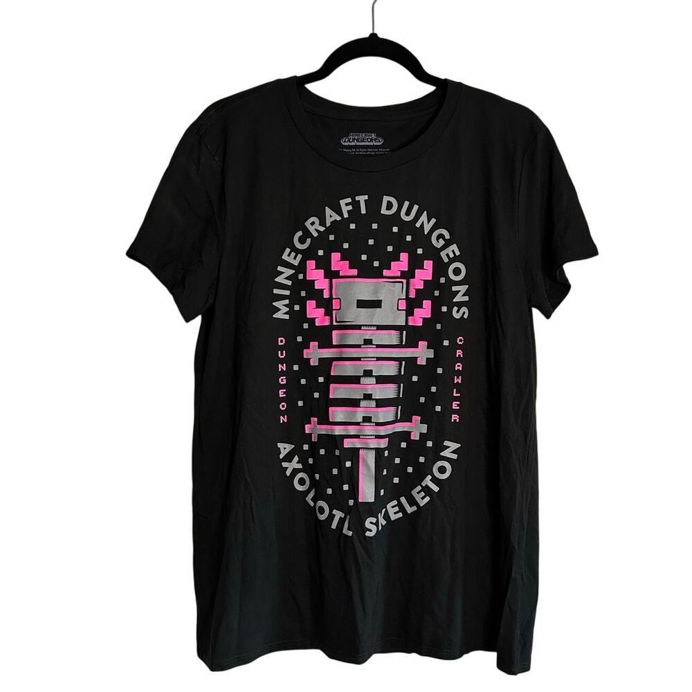 MINECRAFT DUNGEONS New Dungeon Crawler Graphic Tee Size M